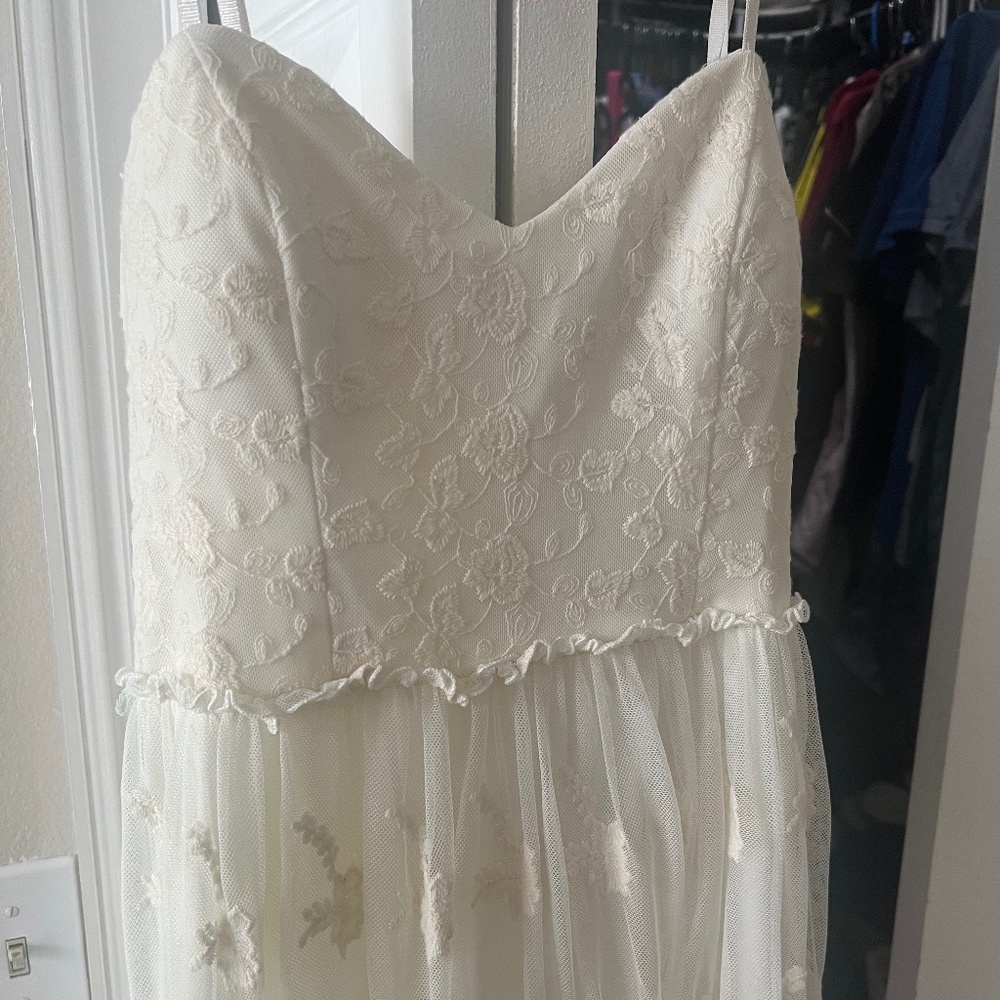 White dress